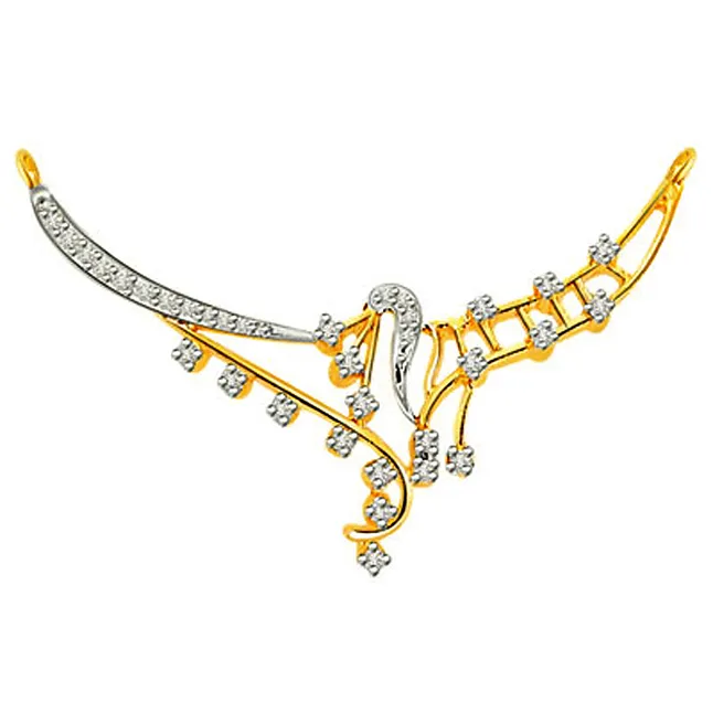 0.43 cts Diamond Necklace Pendant (DN89)