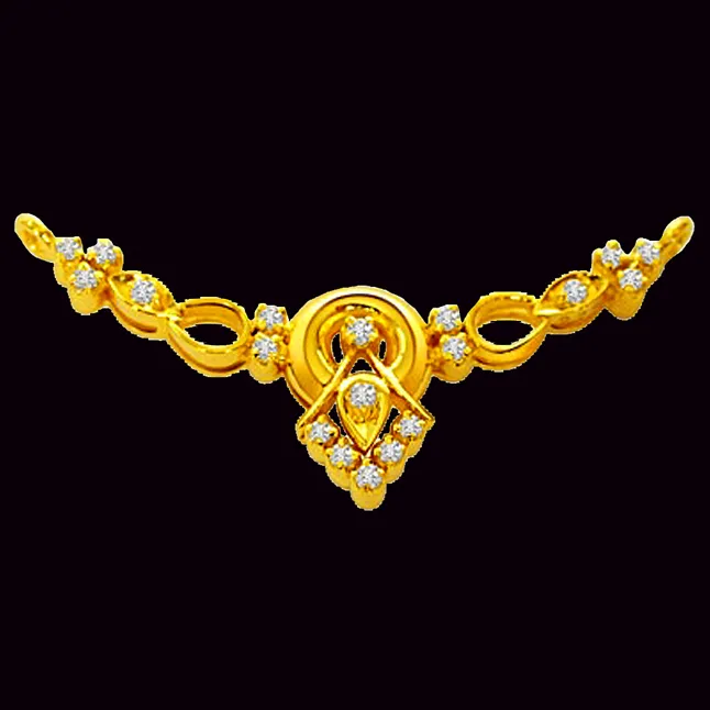 Dazzling Damsel Diamond Pendant (DN14)