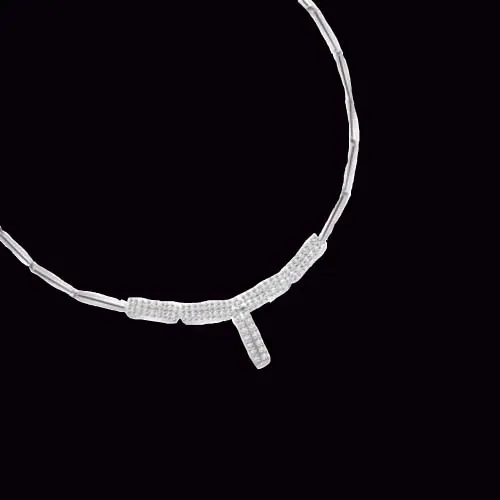 Springs Desire 0.75 cts White Gold Diamond Necklace -Diamond Necklace
