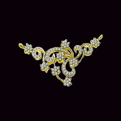 Floral Fantasy 2.00 cts Diamond Necklace Pendant (DN157)