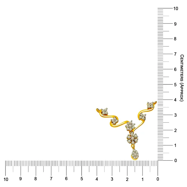 Seven Stars 0.80 cts Diamond Necklace Pendant (DN162)
