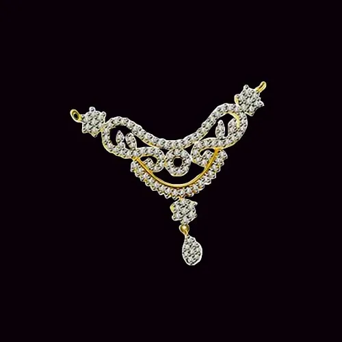 Say it With Flower 2.00 cts Designer Diamond Necklace Pendants