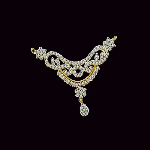 Say it With Flower 2.00 cts Designer Diamond Necklace Pendant (DN163)