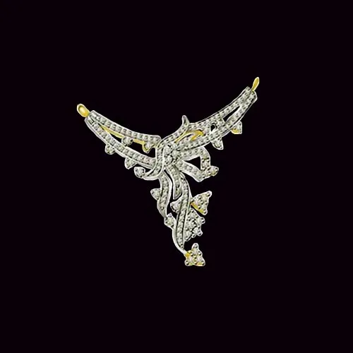 Dream World of Purity 1.28 cts Diamond Necklace Pendants