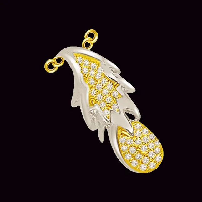 The Fruit Of Life..Two Tone Diamond & Gold Pendant (DN216)