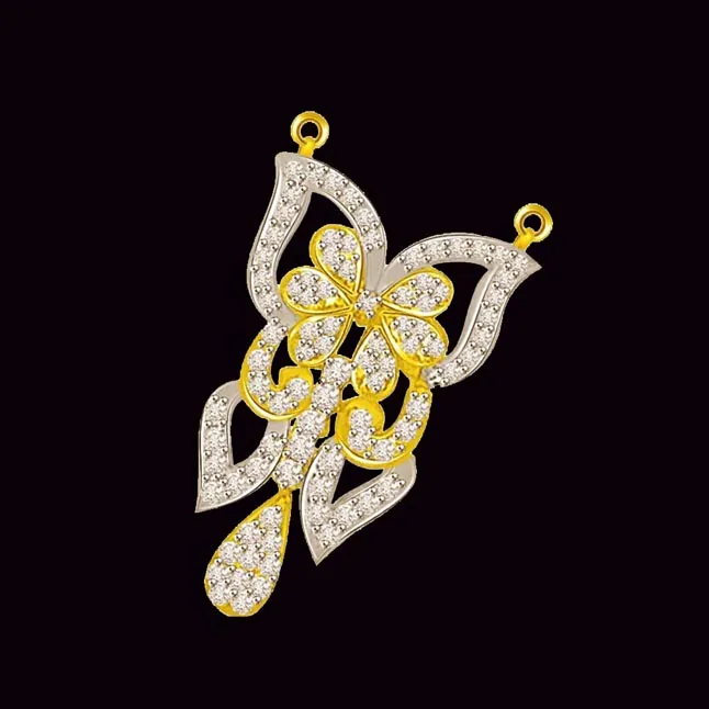Petals Of Love Gold & Diamond Pendant For Her (DN236)