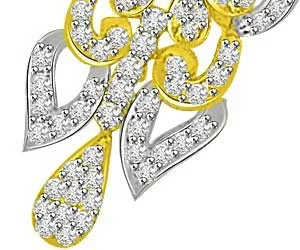 Petals Of Love Gold & Diamond Pendants For Her