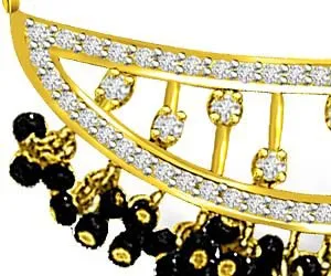 Tu Ch Aur Mein Sitara Diamond Mangalsutra Pendants