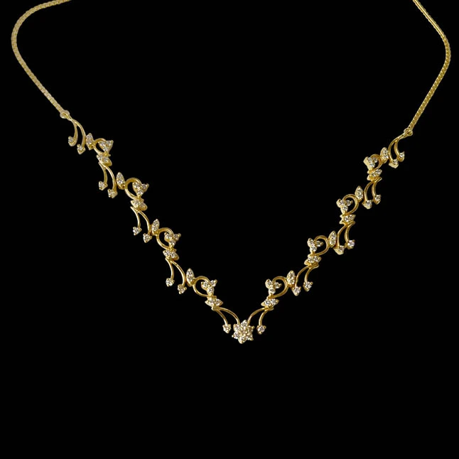 2.26 cts Classic Design Diamond Necklace Pendant (DN31)