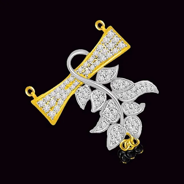 Petals Galore 0.44cts Diamond Necklace Pendant (DN324)