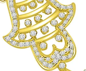 Immortal Time -Ananta 0.60ct Bell Diamond Pendants -Designer Pendants