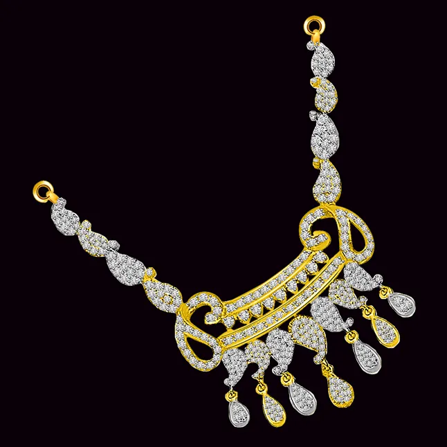 You Are My Life 1.60ct Diamond Necklace Pendants For Her