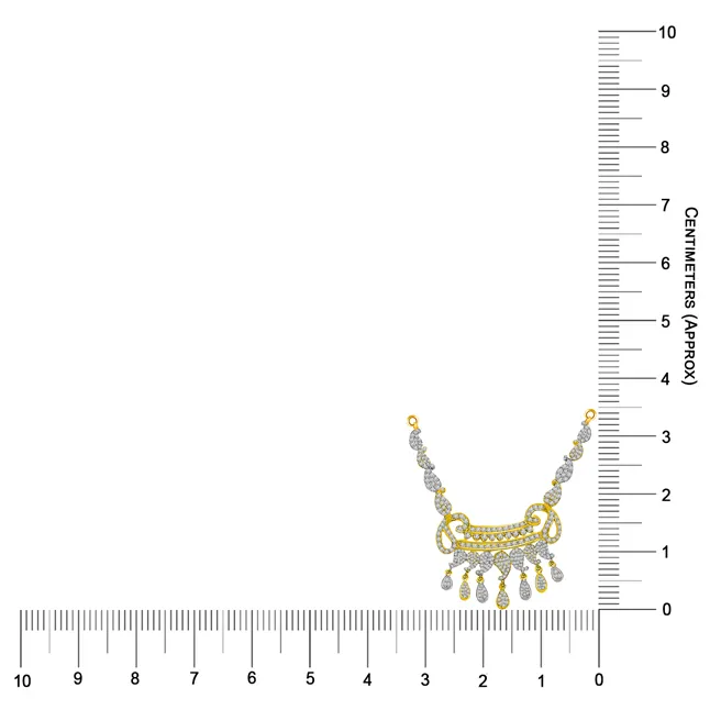 You Are My Life 1.60ct Diamond Necklace Pendants For Her