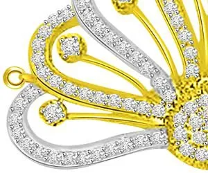 Spread Your Wings 0.74ct Diamond Necklace Pendants