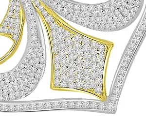 Royal Splendor 1.27ct Diamond Pendants For Her -Designer Pendants