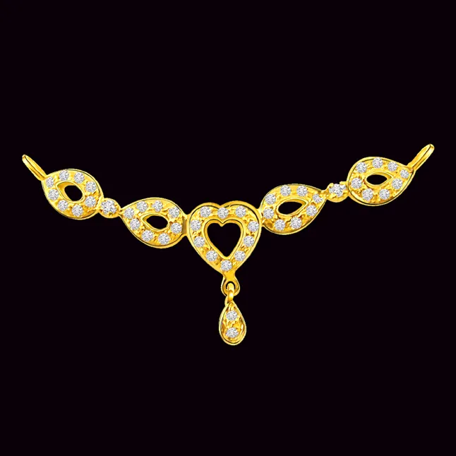 Beautiful Woman - Diamond Necklace Pendant (DN38)