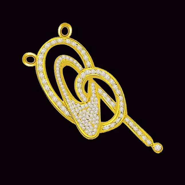 Unity Of Love 0.36cts Diamond Pendant (DN384)