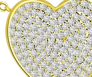 My Heart Is Filled With Love & Diamond …Pendants
