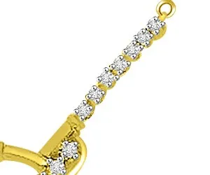 0.30ct Fancy Diamond Necklace Pendants For Her Necklaces