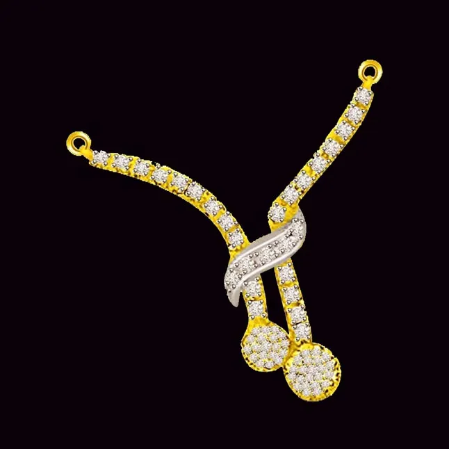 Bound In Love For Life 0.45ct Diamond Pendants
