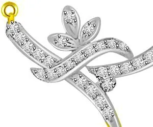 Waterfall Design 0.30ct Diamond Necklace Pendants