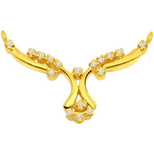 Blinger Beauty Diamond Necklace Pendants Necklaces
