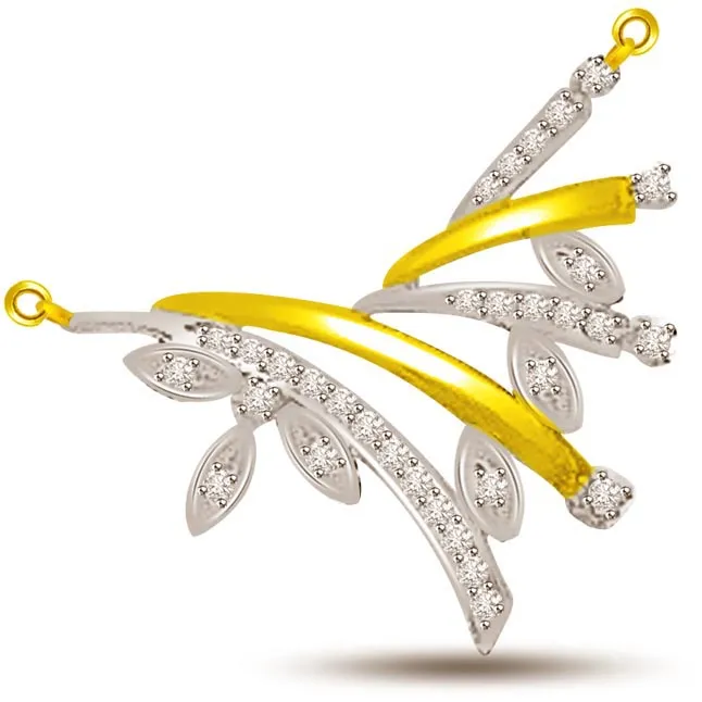 Romantic Melody 0.24ct Diamond Pendants
