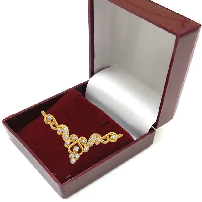 Fairy Tale 0.45ct Diamond 18kt Gold Necklace Pendants Necklaces