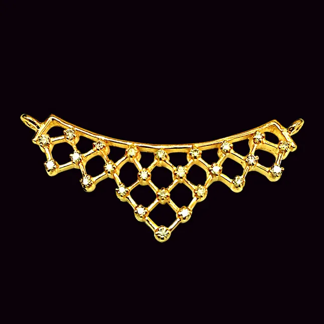 Soul mate Diamond Studded Necklace Pendant (DN5)