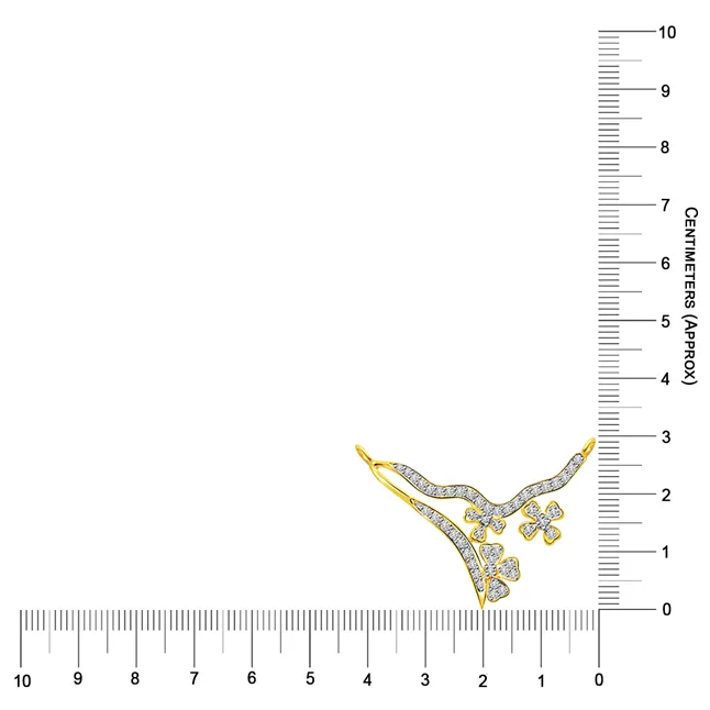0.83 cts Diamond Necklace Pendant (DN73)