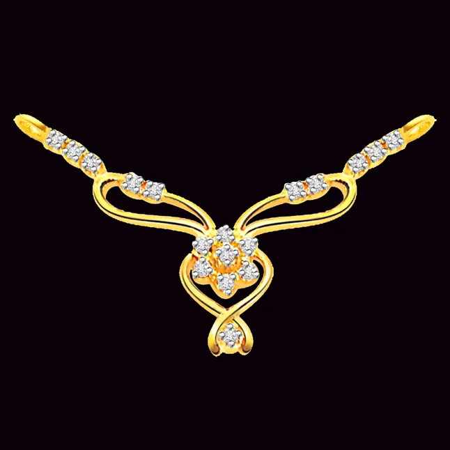 0.28 cts Diamond Necklace Pendant (DN76)