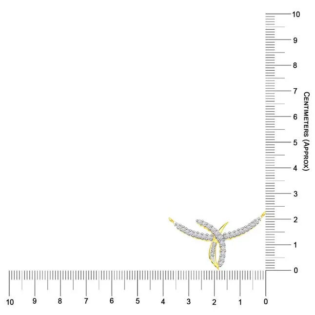 0.93 cts Diamond Necklace Pendant (DN78)