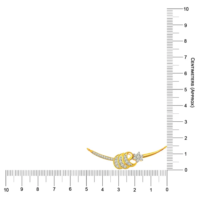 0.74 cts Diamond Necklace Pendant (DN80)