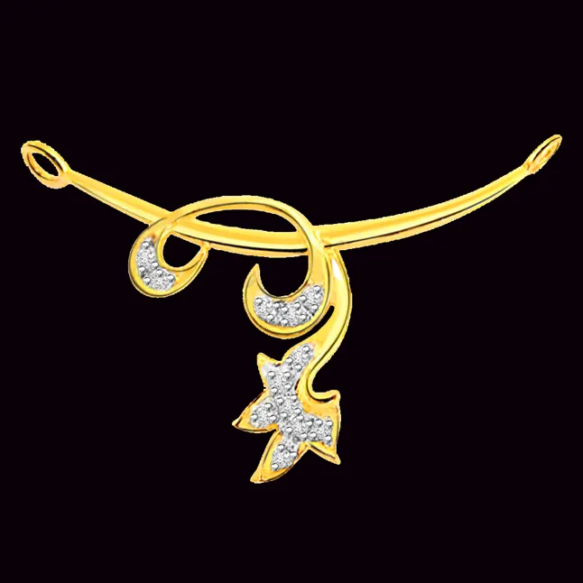 0.26 ct Diamond Necklace Pendants DN81