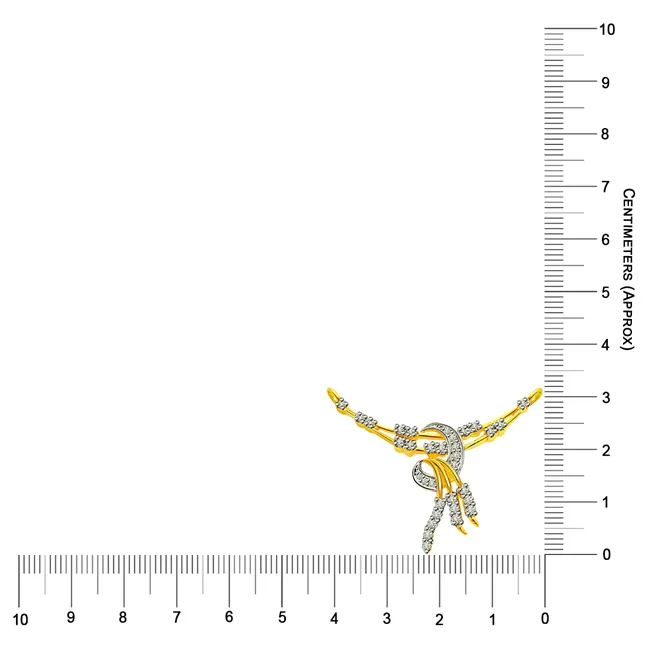 0.59 cts Diamond Necklace Pendant (DN87)