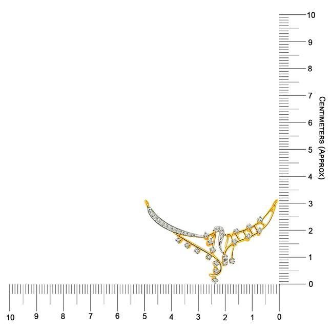 0.43 cts Diamond Necklace Pendant (DN89)