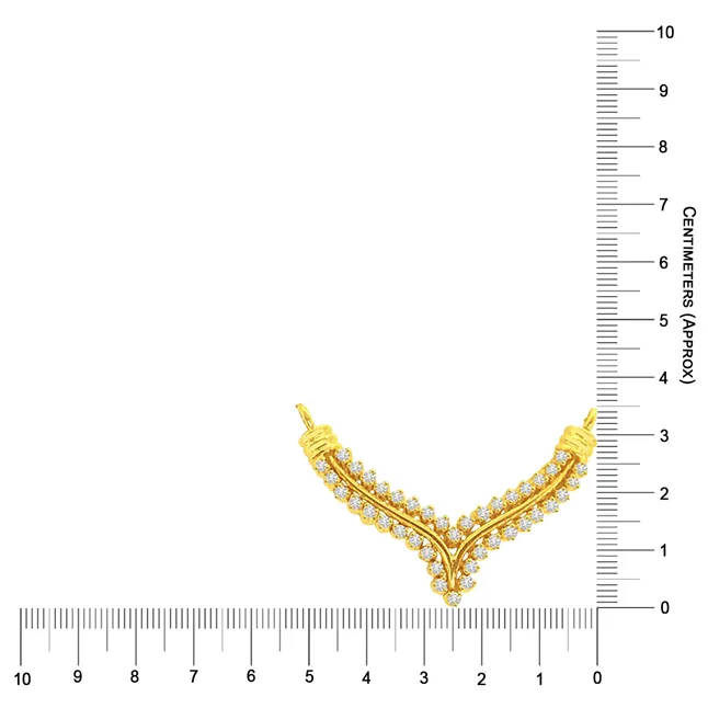2.10 cts Diamond & 18k Gold Necklace (DN97)