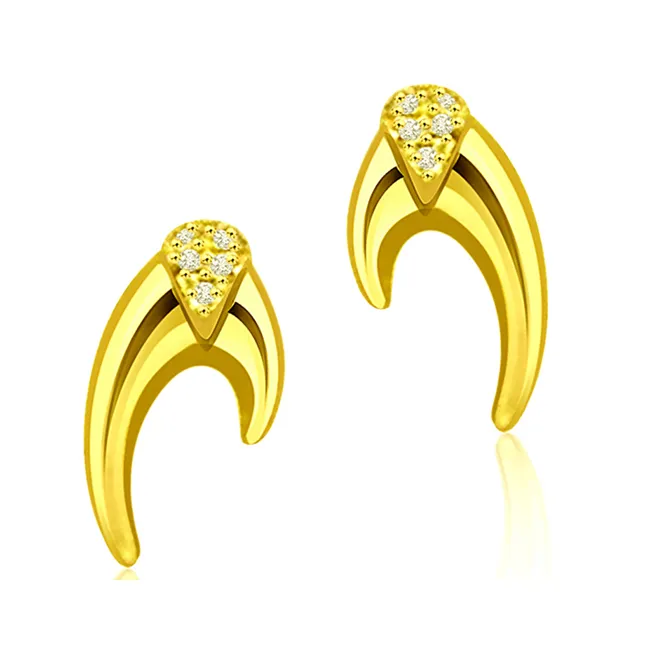 Get Gorgeous - Real Diamond Earrings (ER104)
