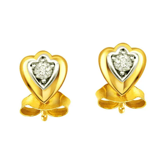 Style Diva - Real Solitaire Earrings (ER108)