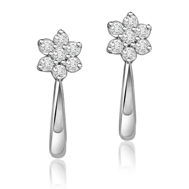 Adorably You - Real Flower Shape Earrings (ER114)