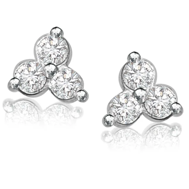 Princess Royale - Real Diamond Earrings (ER117)