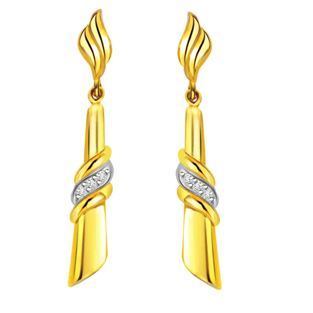 Elegance - Real Diamond Earrings (ER127)