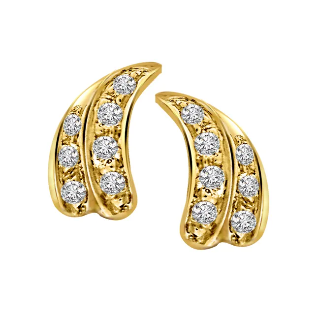 Elaborate Embellishments - Real Diamond Earrings (ER132)