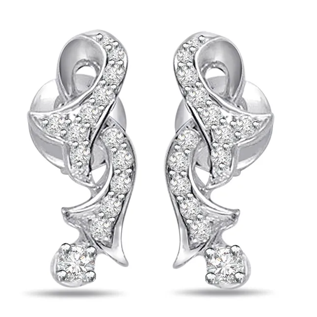 Desirable Diamond Earrings -Designer Earrings