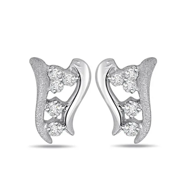 You're gorgeous Real Diamond Earrings -Designer Earrings