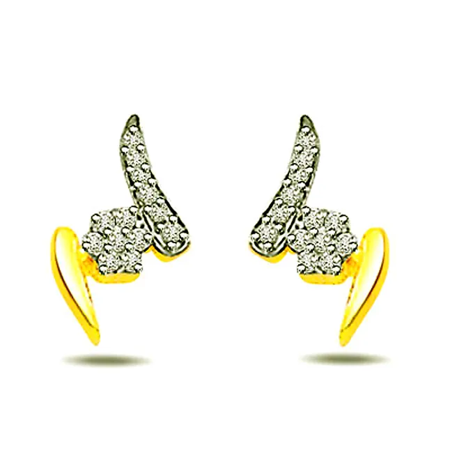 0.26cts Diamond Fancy Earring (ER321)