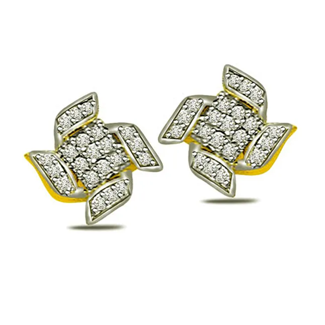 1.00cts Diamond Classic Earring (ER322)