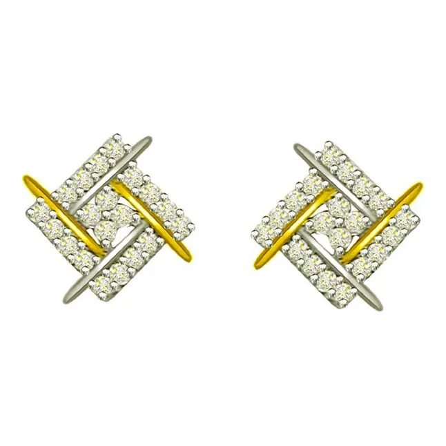 1.00cts Diamond Fancy Earring (ER333)