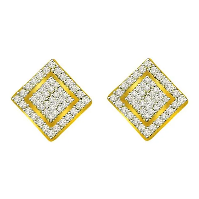 0.50cts Diamond Gold Earring (ER334)