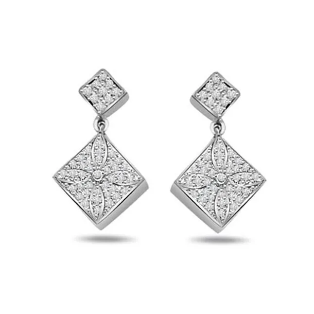 0.50 cts Diamond Earrings (ER338)